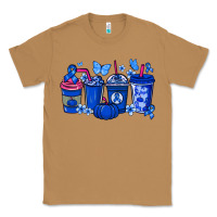Toasted Coconut Colon Cancer coffee cups blue ribbon Classic Tee - NancyCooperArtShop