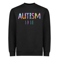 Black Titi Pretty Art Autism Mom Heavyweight Sweatshirt - CowhideDigitalArt