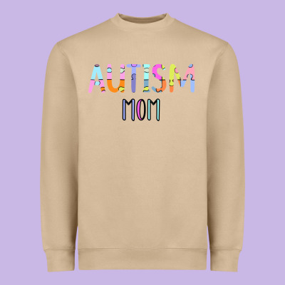 Titi Pretty Art Autism Mom Heavyweight Sweatshirt Designed By Cowhidedigitalart