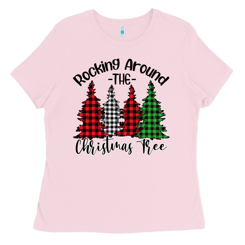 Rocking Around The Christmas Tree Ladies Tee by Bettercallsaul | Teevron