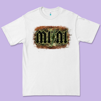 Camouflage Patterned Mini Tried Premium Tee Designed By Bettercallsaul