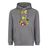 Storm Number 3 Fruit 3rd birthday party fruit themed gift Idea Heavyweight Hoodie - minhPixels