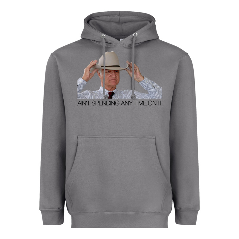 Bob Katter Ain_t Spending Any Time On It. Heavyweight Hoodie by minhPixels | Teevron