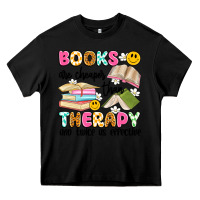 Black books are cheaper than therapy and twice as effective Heavy Core Tee - Artiststas
