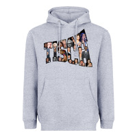 Heather Grey NYU Tisch Heavyweight Hoodie - minhPixels