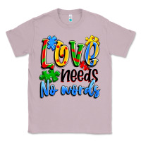 Lilac love needs no words Classic Tee - Artiststas