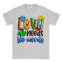 Moon Dust love needs no words Classic Tee - Artiststas