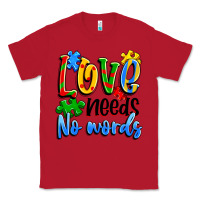 Red love needs no words Classic Tee - Artiststas