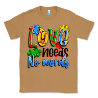 Toasted Coconut love needs no words Classic Tee - Artiststas
