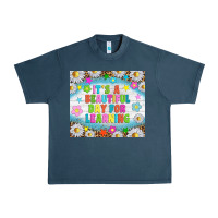 Midnight Navy It's a beautiful day for learning tumblr Urban Heavy Tee - TumblerDesignByShophia