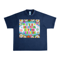 Navy It's a beautiful day for learning tumblr Urban Heavy Tee - TumblerDesignByShophia