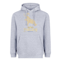 Heather Grey Thai Flag Vacation Bangkok Travel Thailand Heavyweight Hoodie - minhPixels