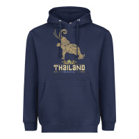 Thai Flag Vacation Bangkok Travel Thailand Heavyweight Hoodie | Teevron