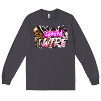 Smoke Spoiled wife Mother's Day Long Sleeve Tee - HowdyJamesFarm