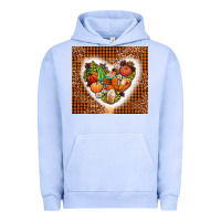 Pigment Grape Ice western fall heart Urban Hoodie - AdoDesignShop