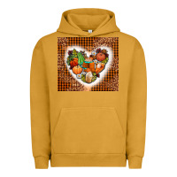 Pigment Peanut Butter western fall heart Urban Hoodie - AdoDesignShop
