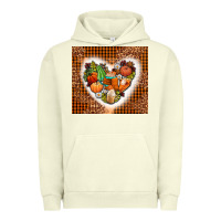 Pigment Pistachio western fall heart Urban Hoodie - AdoDesignShop