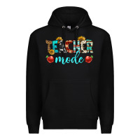 Black teacher mode Premium Hoodie - BundleAndBundleShop