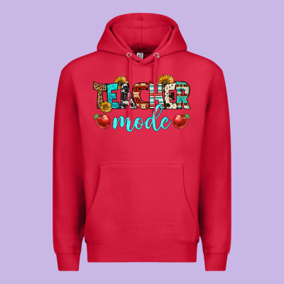 Teacher Mode Premium Hoodie Designed By Bundleandbundleshop