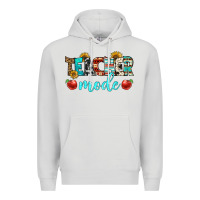 Dove Grey teacher mode Premium Hoodie - BundleAndBundleShop