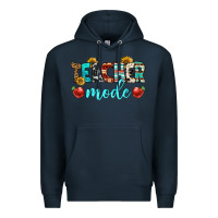 Navy teacher mode Premium Hoodie - BundleAndBundleShop