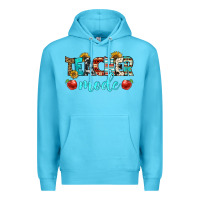 Ocean Blue teacher mode Premium Hoodie - BundleAndBundleShop