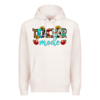 Pale Pink teacher mode Premium Hoodie - BundleAndBundleShop