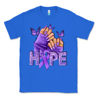 True Royal Hope lavender ribbon all cancers Classic Tee - NancyCooperArtShop