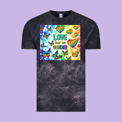Love Has No Gender Vintage Tee Designed By Tumblerdesignbyshophia