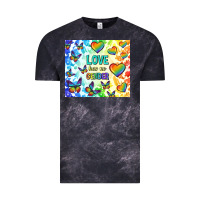Cloud Black love has no gender Vintage Tee - TumblerDesignByShophia