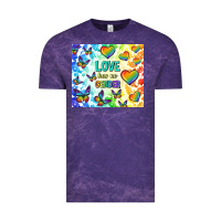 Cloud Purple love has no gender Vintage Tee - TumblerDesignByShophia