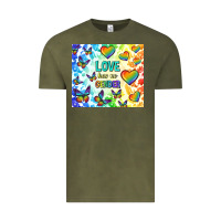 Vintage Olive love has no gender Vintage Tee - TumblerDesignByShophia
