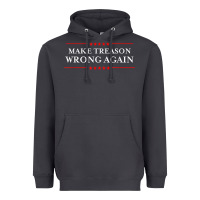 Smoke Make Treason Wrong Again Political Resist Lying Anti-Trump Heavyweight Hoodie - minhPixels