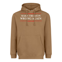 Toasted Coconut Make Treason Wrong Again Political Resist Lying Anti-Trump Heavyweight Hoodie - minhPixels