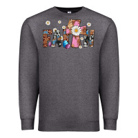 Charcoal Heather faith cross Premium Sweatshirt - Artiststas