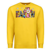Lemon faith cross Premium Sweatshirt - Artiststas