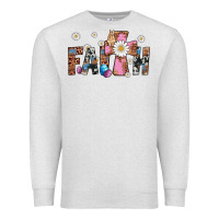 Oatmeal Heather faith cross Premium Sweatshirt - Artiststas