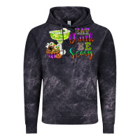 Cloud Black eat drink and be scary Vintage Hoodie - CowGirlArtShop