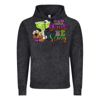 Vintage Black eat drink and be scary Vintage Hoodie - CowGirlArtShop