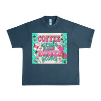 Midnight Navy coffee scrubs and rubber gloves Urban Heavy Tee - TumblerDesignByShophia