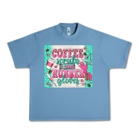 Pebble Blue coffee scrubs and rubber gloves Urban Heavy Tee - TumblerDesignByShophia