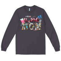 Smoke Nurse mom Mother's Day Long Sleeve Tee - HowdyJamesFarm