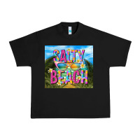 Black salty beach Urban Heavy Tee - TumblerDesignByShophia