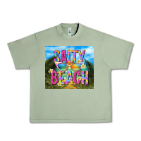 Oil Green salty beach Urban Heavy Tee - TumblerDesignByShophia