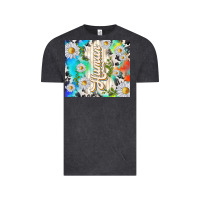 Vintage Black human with daisies Vintage Tee - TumblerDesignByShophia