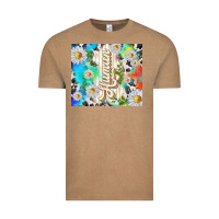 Vintage Coffee human with daisies Vintage Tee - TumblerDesignByShophia