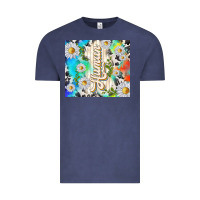 Vintage Denim human with daisies Vintage Tee - TumblerDesignByShophia