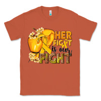 Copper Her fight is our fight Childhood Cancer yellow Classic Tee - NancyCooperArtShop