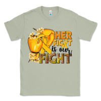 Matcha Her fight is our fight Childhood Cancer yellow Classic Tee - NancyCooperArtShop