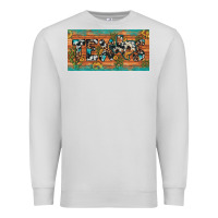 Dove Grey texas sunflower cactus cowhide leopard licence plate Premium Sweatshirt - Artiststas